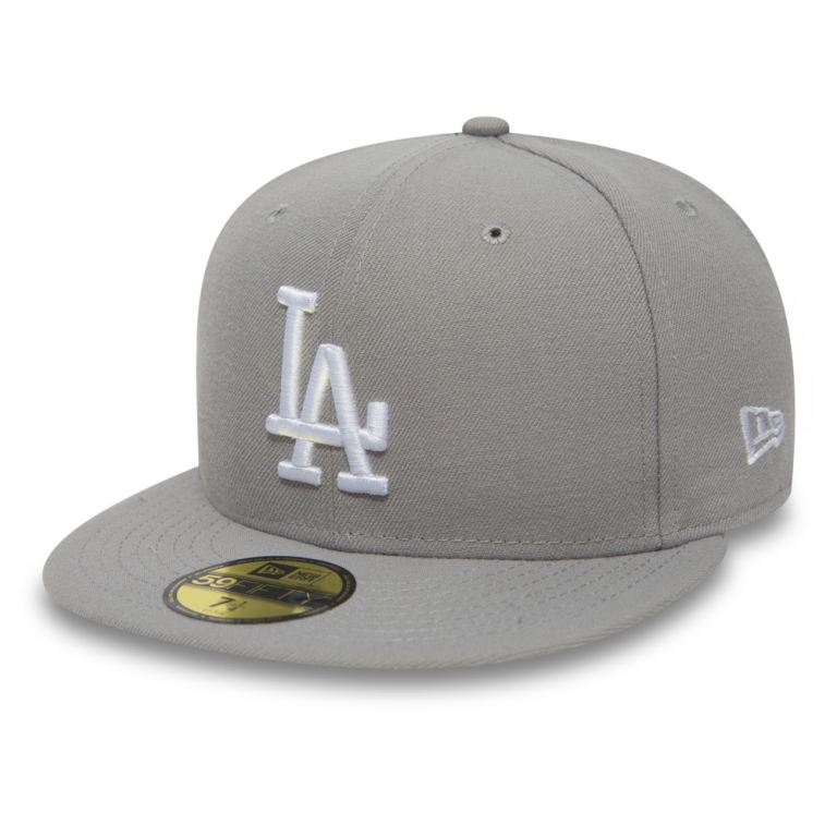 Gorras New Era 59fifty Grises - LA Dodgers Essential 04762JAUY